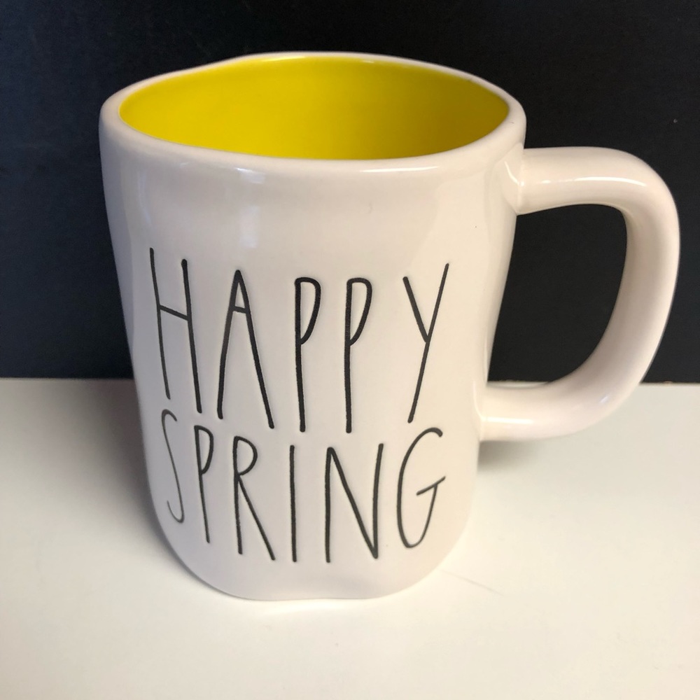 Rae Dunn happy spring Easter mug